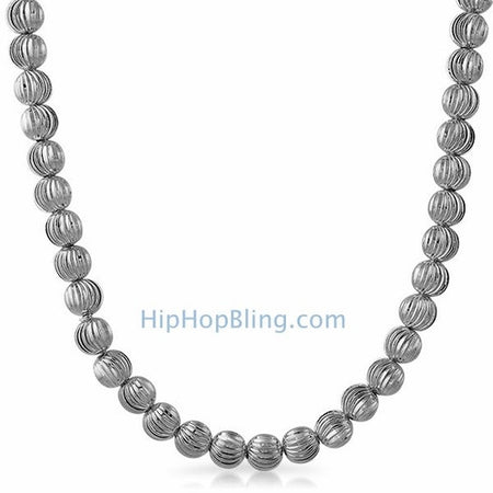 All Canary Rhodium 1 Row Bling Bling Chain
