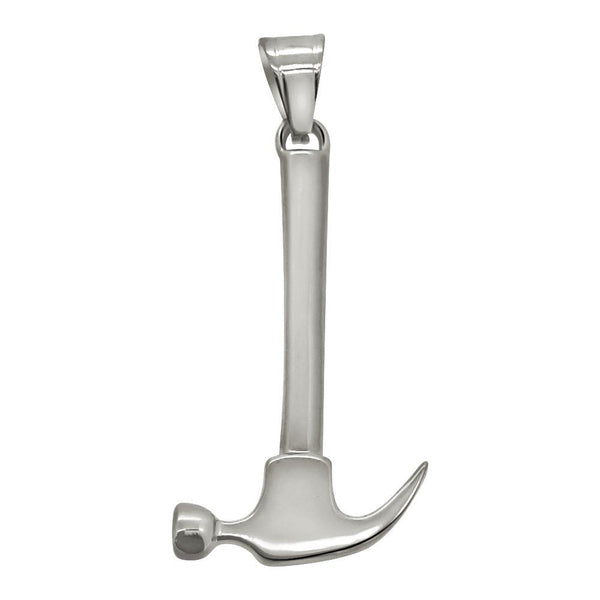 Hammer 3D Stainless Steel Pendant