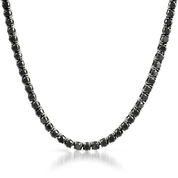 Black 1 Row 3MM CZ Bling Bling Tennis Chain