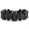 Ice Bars Black Hip Hop Bracelet