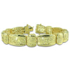 SALE Lemonade Clean CZ Micro Pave hip Hop Bracelet