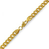 Cuban IP Gold Stainless Steel Bracelet 6MM