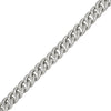 Miami Cuban CZ 8MM Rhodium Iced Out Chain