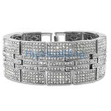 Jumbo Multi Iced Out Link Bling Bling Bracelet