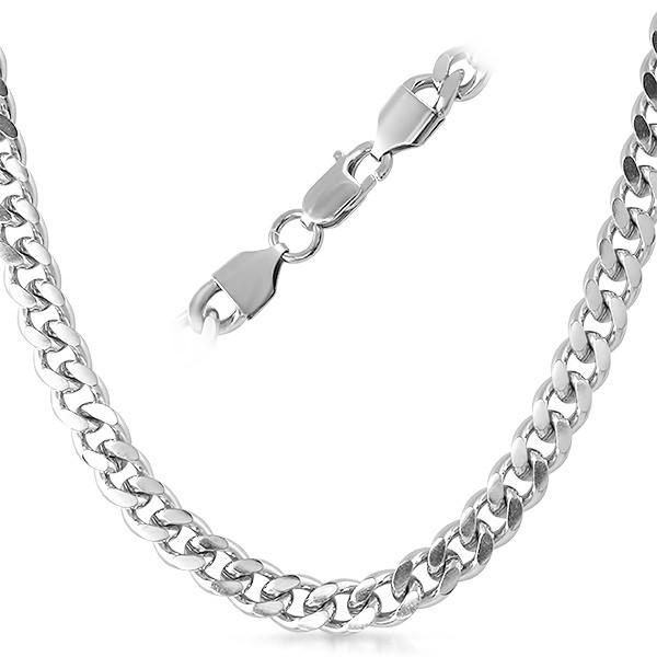 Cuban Stainless Steel Chain Necklace 8MM