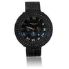 High End Black Lab Stone Fully Custom Bling Watch 10 Row Band