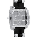 Slide Out Silver Hip Hop Fashion Watch