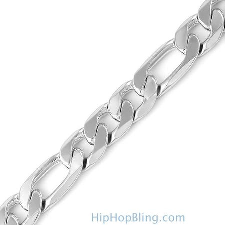 Candy Cane Blue & White 8 Row Bling Bracelet