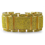 Extreme Shine Lemonade Gold Bling Bling Bracelet