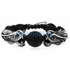 Black Dragon Bling Bling Disco Ball Bracelet 14mm