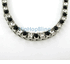 4mm Foxtail Franco Rhodium Hip Hop Chain