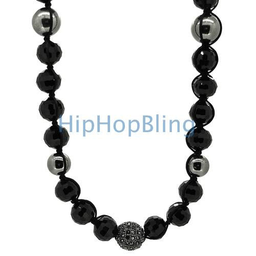 Bling 1 Disco Ball Bling Necklace