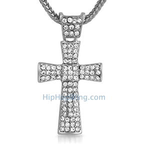 Bling Bling Tie Cross & Chain Small