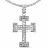 Block Bling Bling Cross & Chain Small