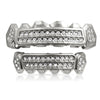 Customized Grillz Silver Teeth Set