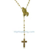 Lemonade Rosary Necklace Bling Bling Praying Hands