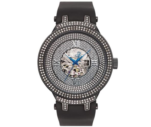 Black Skeleton Joe Rodeo Watch with 2.20ct Diamonds