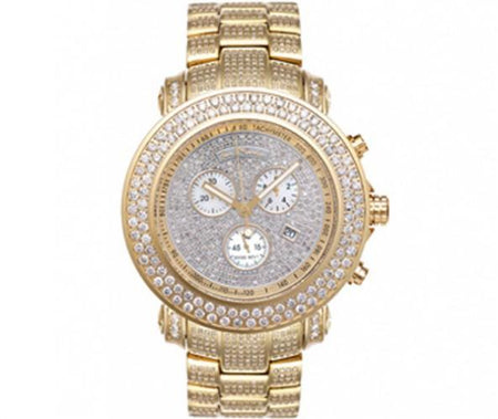 4.00 Carat Diamond Prince Gold Watch by IceTime