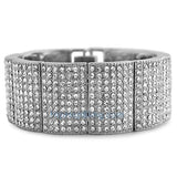 Ice Bump Wide Bling Bling Bracelet