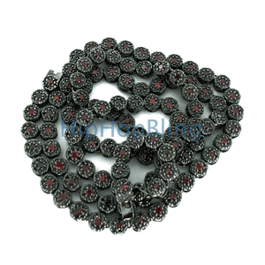 Black and Yellow Bling Cluster Chain 750 Stones!!!