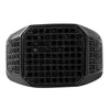 Black Boss CZ Micro Pave Bling Bling Ring