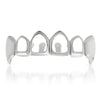Silver Fang Grillz 4 Open Teeth Top