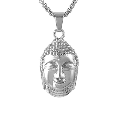 Thai Buddha Pendant Stainless Steel