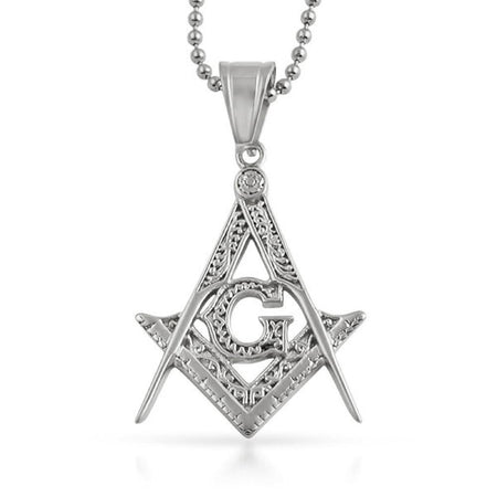 Double Iced Out Lab Ruby Gem Pendant