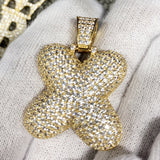 Bubble Initial Letters - .925 Sterling Silver - 18K Gold