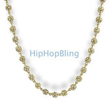Gold Beads Bling Bling Chain 1000 Stones!!