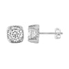 Micro Pave Setting Stud CZ Bling Bling Earrings