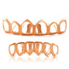 Rose Gold Grillz 5 Teeth Outline Set