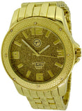 Hip Hop Gold Watch by Techno Pave