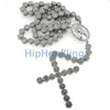 Bling Bling Rosary Necklace Cluster