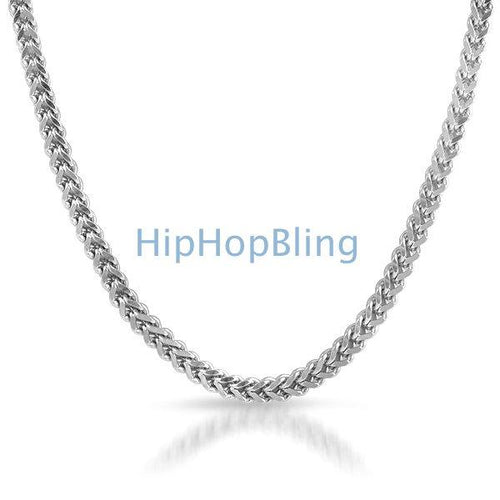 316L Stainless Steel 4mm Franco Hip Hop Chain