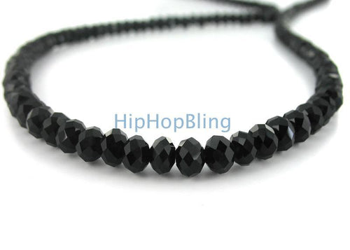 Rick Ross Style Black Diamond Solitaire Necklace