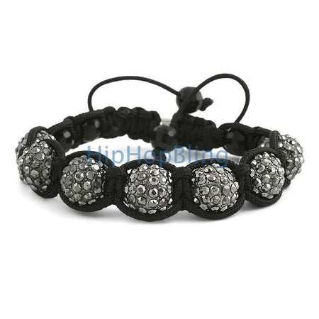 Fresh Rhodium Iced Out Bracelet