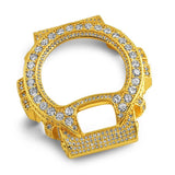 Big Rocks CZ Gold Bezel for Casio G Shock DW6900 Watch