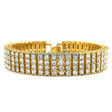 Gold 4 Row Bracelet * Premium *