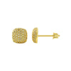 Lemonade CZ Icey Micro Pave Earrings