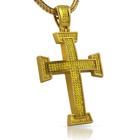 Lemonade Jesus Piece Pendant & Chain Small