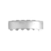 Hip Hop Grillz Bar Rhodium Bottom