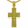 Lemonade Double Decker Hip Hop Cross Chain Small