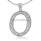 O Initial Bling Bling Pendant