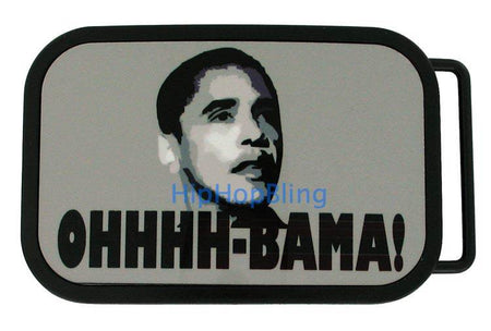 Barack Obama Whitehouse Speech Belt Buckle