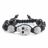 Skull Bling Bling Disco Ball Bracelet